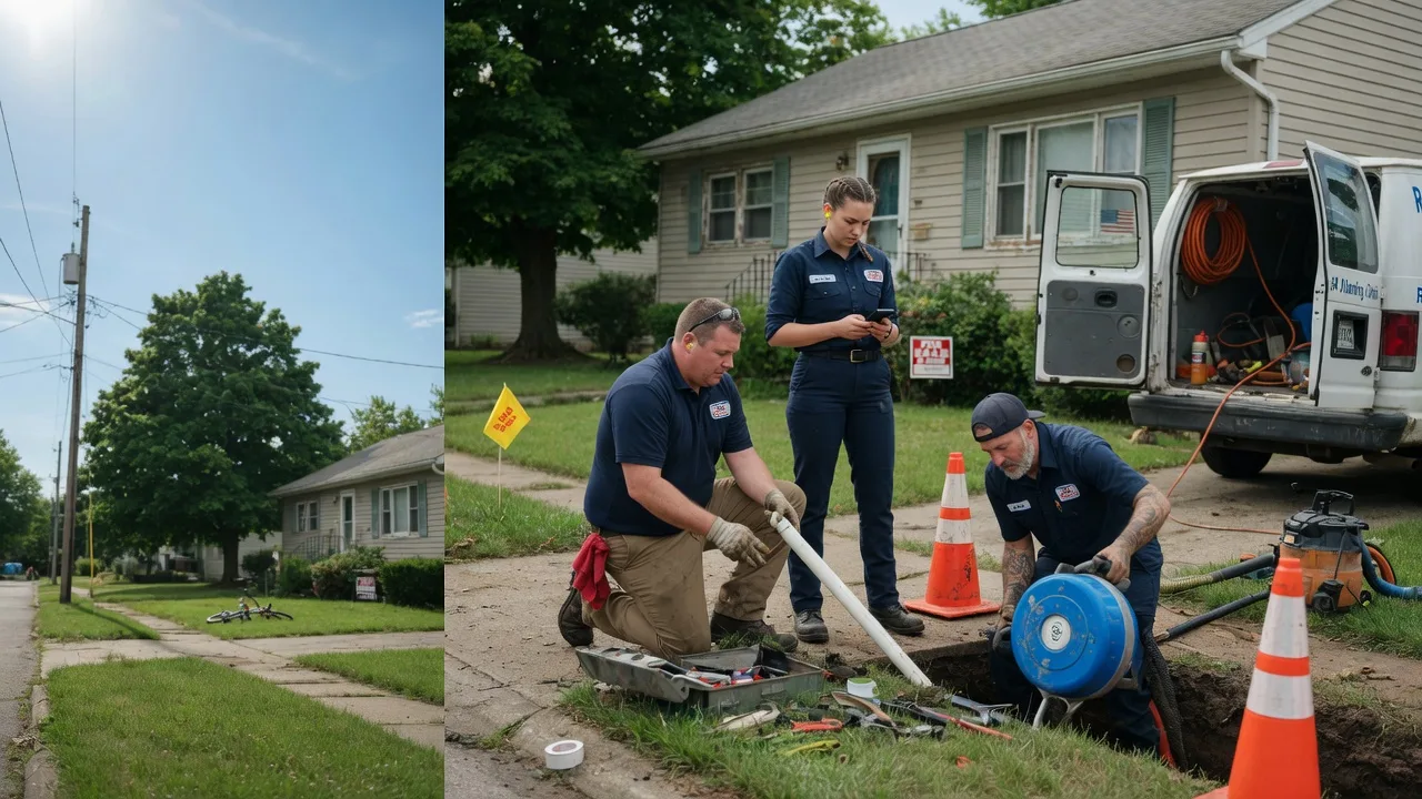 Sewer Line Repair in Burlington, KY near me
